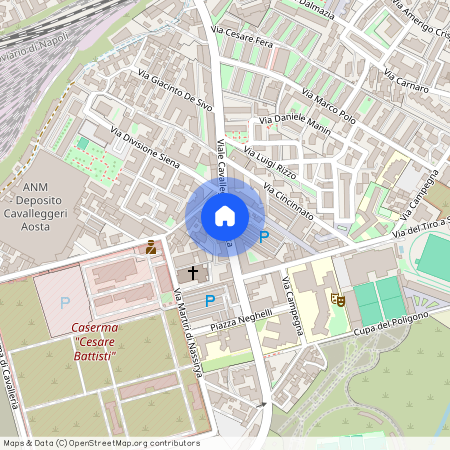 Viale Cavalleggeri d'Aosta 11 a, Napoli