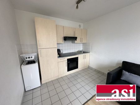 Robertsau Sainte Anne : Studio meublé - Photo 2
