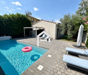 A louer : Villa T4 meublé à Toulouse avec jardin et piscine - Photo 2