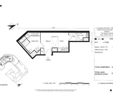 Location Appartement 1 pièce 25m² CASTANET TOLOSAN 31320 - Photo 5
