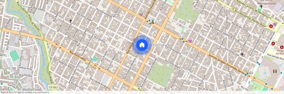 Rua Porto Alegre - até 1599/1600, Henrique Jorge, Fortaleza, CE, 60510205