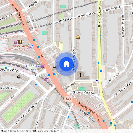 Maresfield Gardens, Hampstead, London, NW3