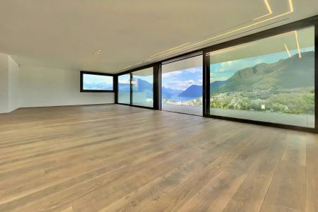 Montagnola: Moderne 5.5-Zimmer-Wohnung mit Privatgarten zu vermieten - Photo 2
