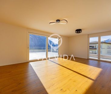 Wohnen mit Weitblick - modern 2.5-Zimmer-Attikawohnung in the Leuke... - Foto 1