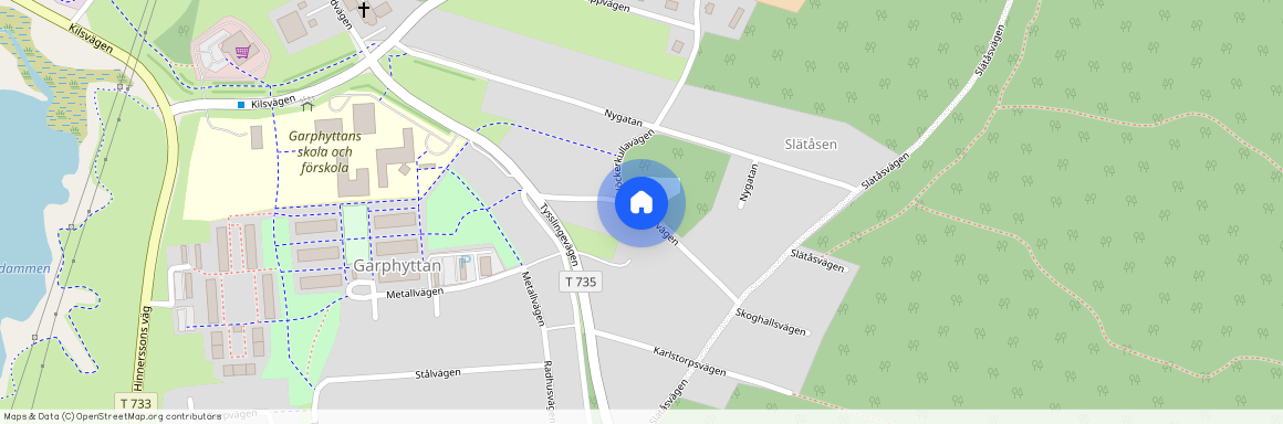 Skoghallsvägen, Garphyttan