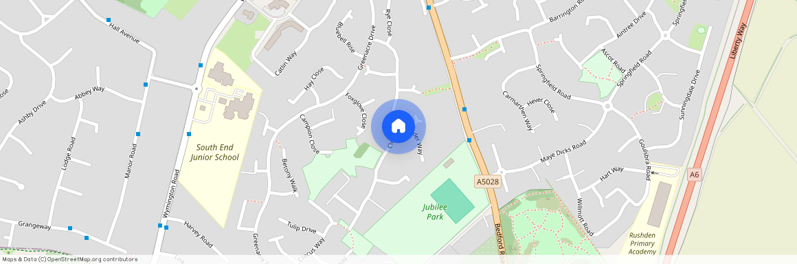 2 Bedroom House to Rent in Lavender Way, Rushden, NN10