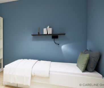 Stylisches Apartment für Studierende – wohnen im Quartillion Wiesbaden - Photo 2