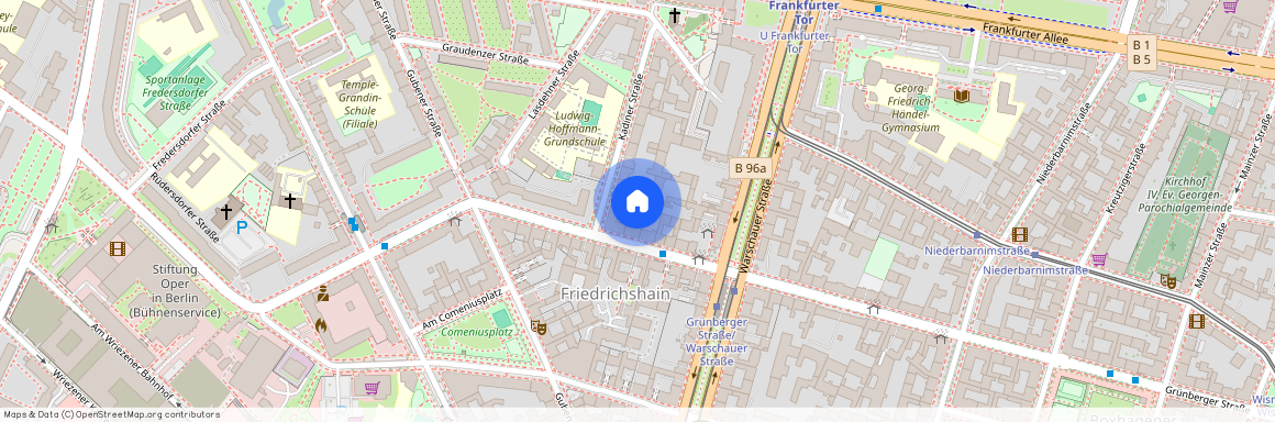 Grünberger Straße 15a, 10243 Berlin Friedrichshain