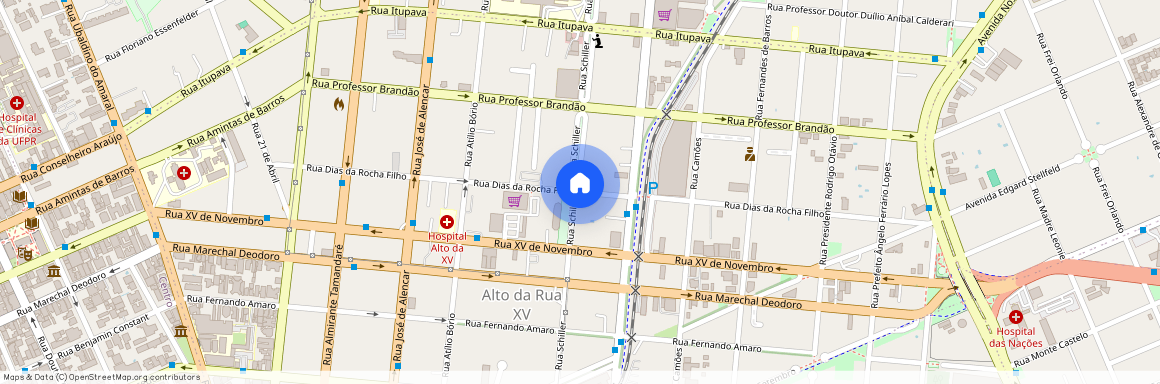 Rua Dias da Rocha Filho, 697 - 80.045-275 - Alto da Rua XV - Curitiba