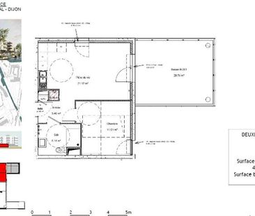 Location Appartement 2 pièces 41m² DIJON 21000 - Photo 3