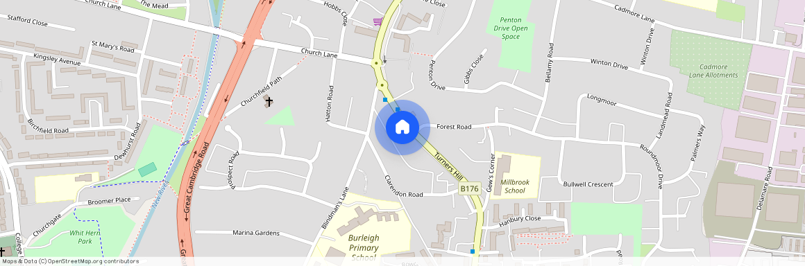 Turners Hill, Cheshunt, Waltham Cross