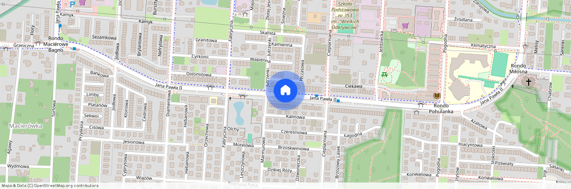 ul. Jana Pawła II, Stara Miłosna, Wesoła, Warszawa, mazowieckie