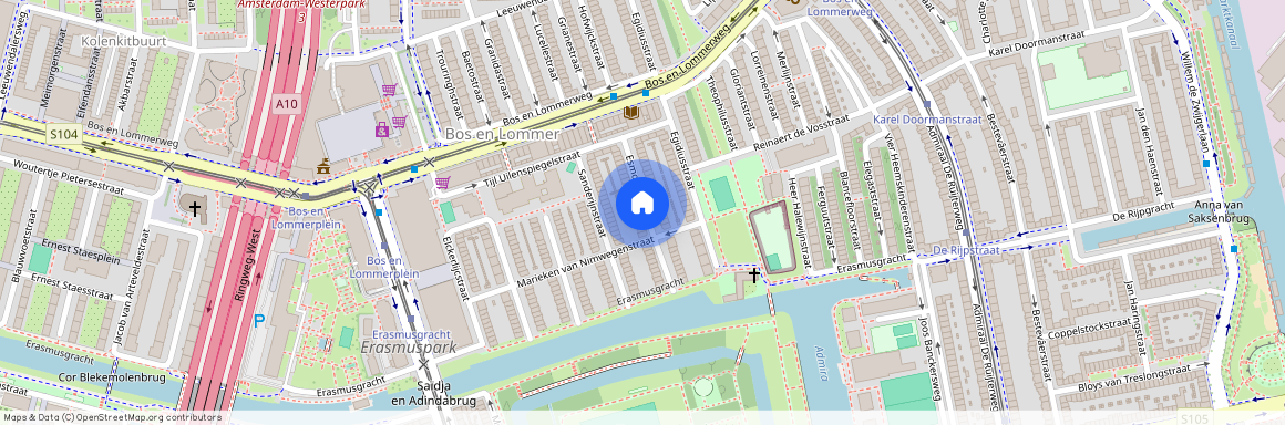 Erasmuspark, 1055 CG, Esmoreitstraat, Amsterdam