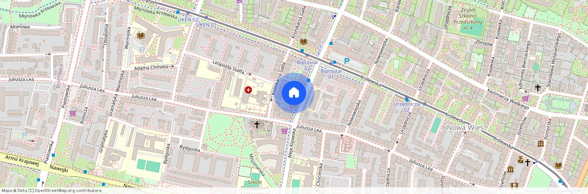 al. Kijowska 11, Łobzów, Krowodrza, Kraków, małopolskie