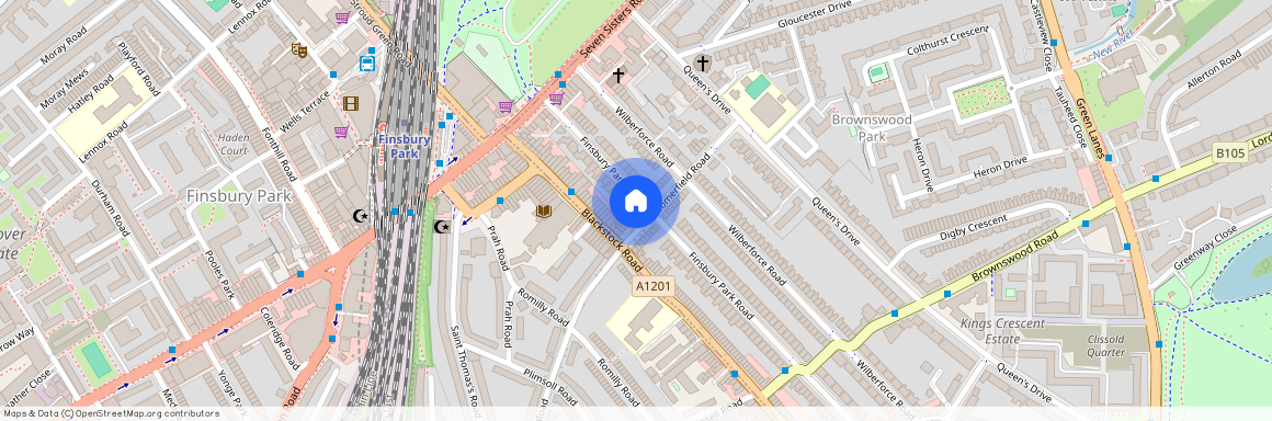 STUDIO WITH EN-SUITE AND KITCHEN, FINSBURY PARK - Somerfield Road