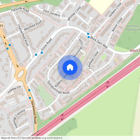 Rubens Close, Basingstoke, Hampshire, RG21