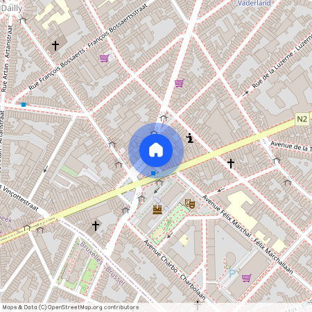 Avenue Chazal 1, Schaarbeek