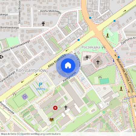 ul. Pielęgniarek, Konstantynów, Lublin, lubelskie