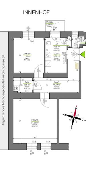 2-Zimmer-Wohnung beim Augarten - Provisionsfrei! - Foto 1