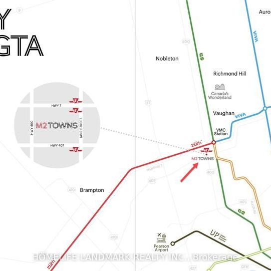 For Lease - 131 Honeycrisp Crescent Unit# TH223, Vaughan, Ontario - Photo 1