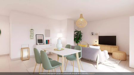location Appartement T3 DE 58.86m² À VENISSIEUX - Photo 2