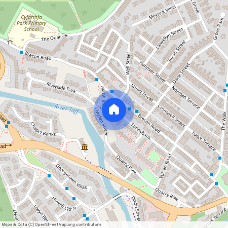 Brychan Place, Merthyr Tydfil, CF47