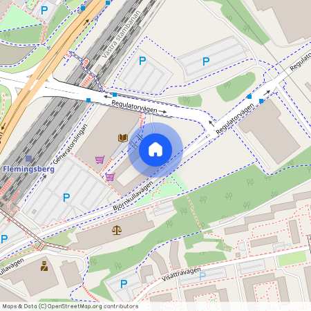 Flemingsberg, Huddinge, Stockholm, Ebba Bååts torg 11