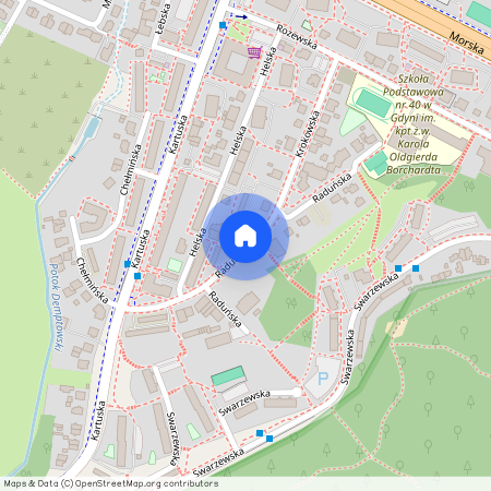 ul. Raduńska, Chylonia, Gdynia, pomorskie