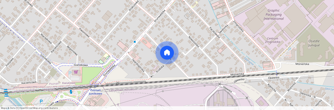 Poznań-Grunwald, ul. Strzelińska, Poznań