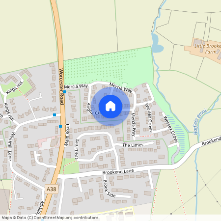 Anglia Crescent, Worcester WR5