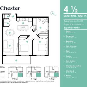 Appartement Salaberry-de-Valleyfield � Louer - Photo 2