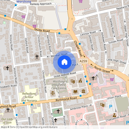 Christchurch Road, Worthing, BN11