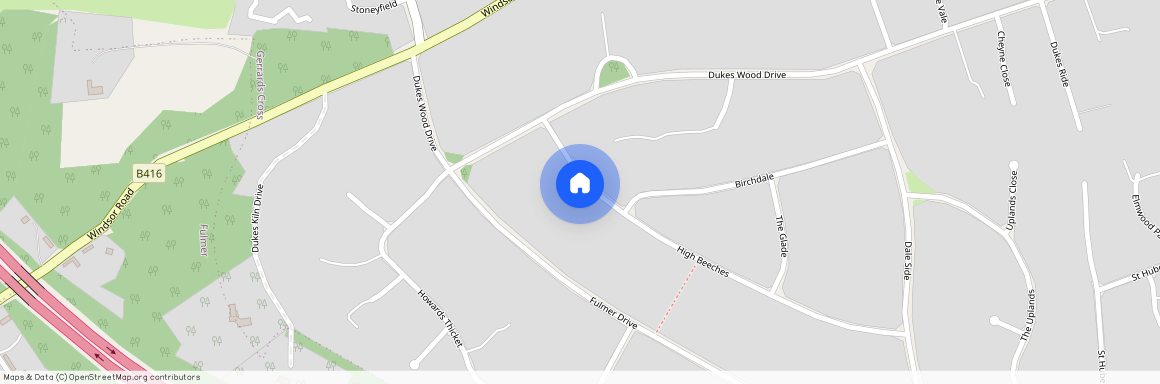 Detached House High Beeches, Gerrards Cross Available 12th December £3700pcm