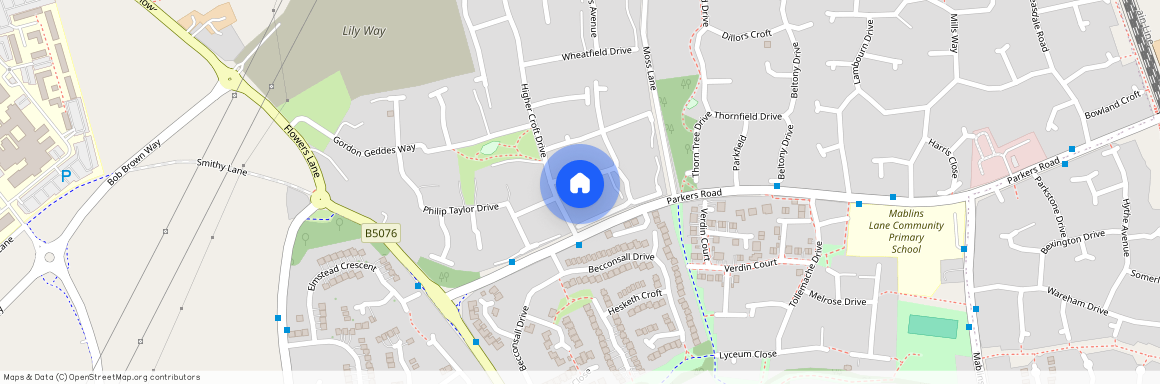 Wades Field Place, Crewe