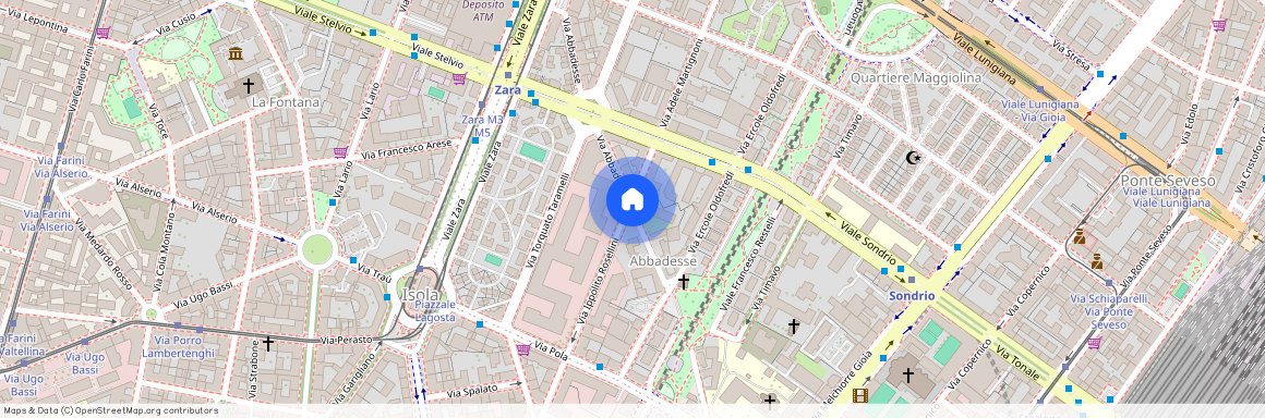 Via Abbadesse, Włochy, Milan