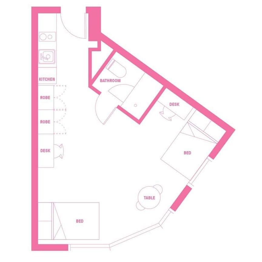 Ultra Twin Apartment, King Single Bed - Photo 2