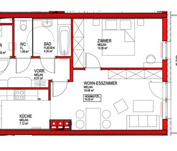 barrierefreie Wohnung in Allentsteig - Foto 4
