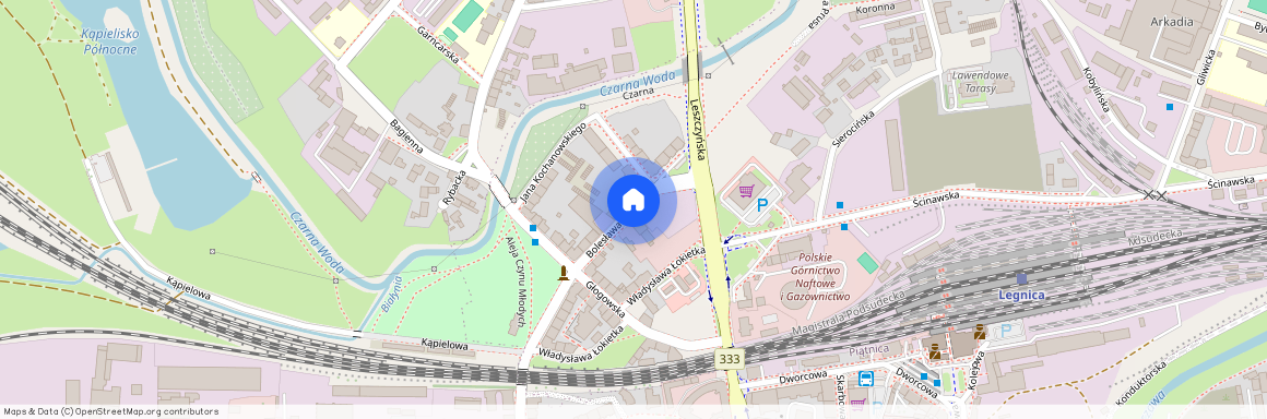 ul. Bolesława Prusa, Legnica, dolnośląskie