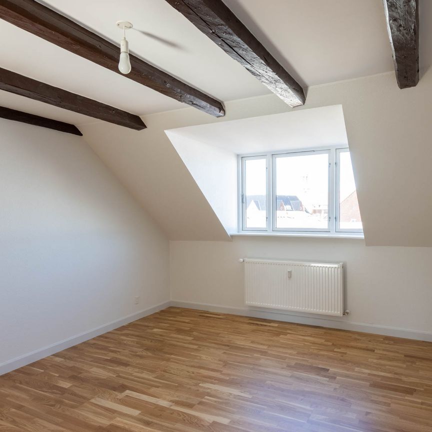 Moderniseret taglejlighed med fine detaljer - Photo 1