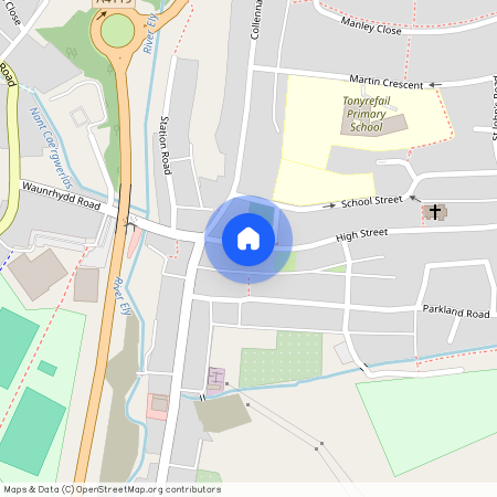 High Street, Tonyrefail, Porth, Rhondda Cynon Taff, CF39 8PG