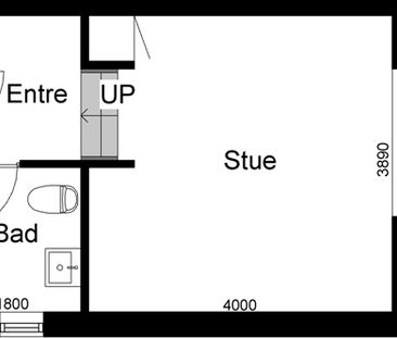 1-værelses studiebolig - Photo 1