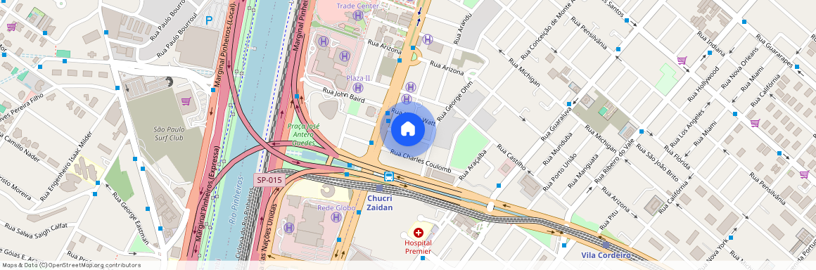 Rua Michael Faraday, Cidade Monções, Brooklin, São Paulo
