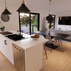 2 Chambres à Coucher 1 Salle De Bain - Photo 2