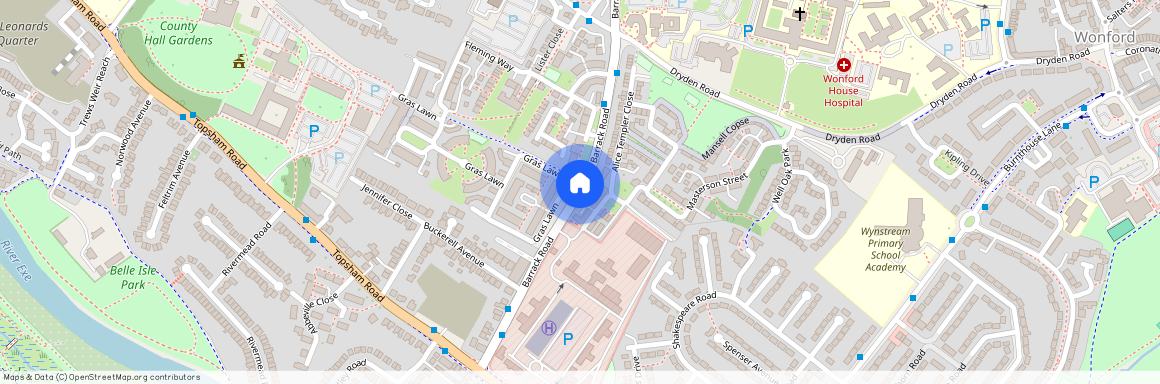 Gras Lawn, Barrack Road, Exeter, Exeter