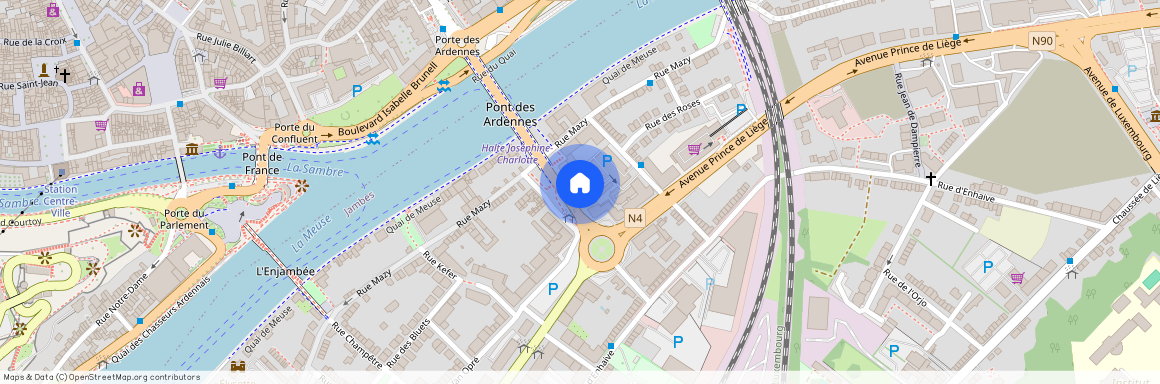 Rue Du Pont Des Ardennes, 14, 12, 5100, Namur
