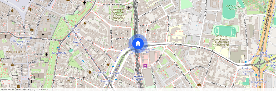 Dietla, Kraków, Grzegórzki, Kazimierz