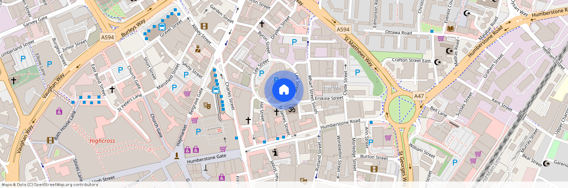 Lee Circle, Leicester, Leicestershire, LE1
