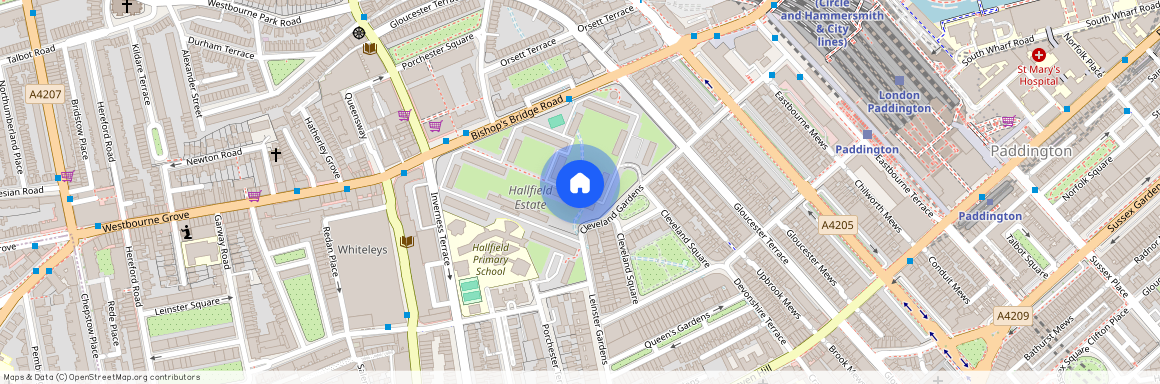 Hallfield Estate, Bayswater, London, W2