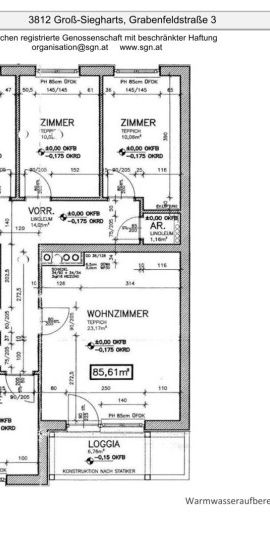 Geräumige 4-Zi-Wohnung in Groß-Siegharts mit Loggia, Garage & Südwestbalkon, - Foto 2
