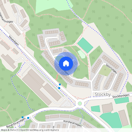 Ryttarvägen, Lidingö